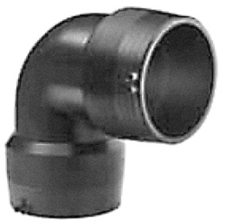 Отвод 90&deg; э. с. SDR 11 PE 100 PN 10 &laquo;Elgef Plus&raquo; с двумя зонами сварки